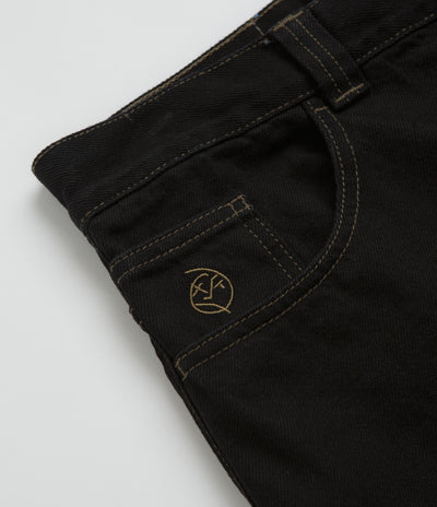 Polar Big Boy Jeans in Black and Dark Olive