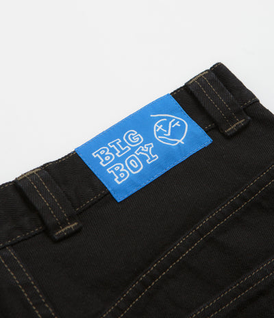 Polar Big Boy Jeans in Black and Dark Olive