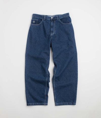 Polar Big Boy Jeans - Dark Blue / White Stitching