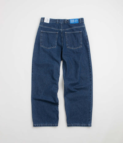 Polar Big Boy Jeans - Dark Blue / White Stitching
