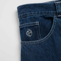 Polar Big Boy Jeans - Dark Blue / White Stitching thumbnail