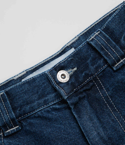 Polar Big Boy Jeans - Dark Blue / White Stitching