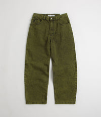 Polar Big Boy Jeans in Green and Black / Black