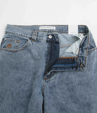 Polar Big Boy Jeans in Heavy Washed Blue