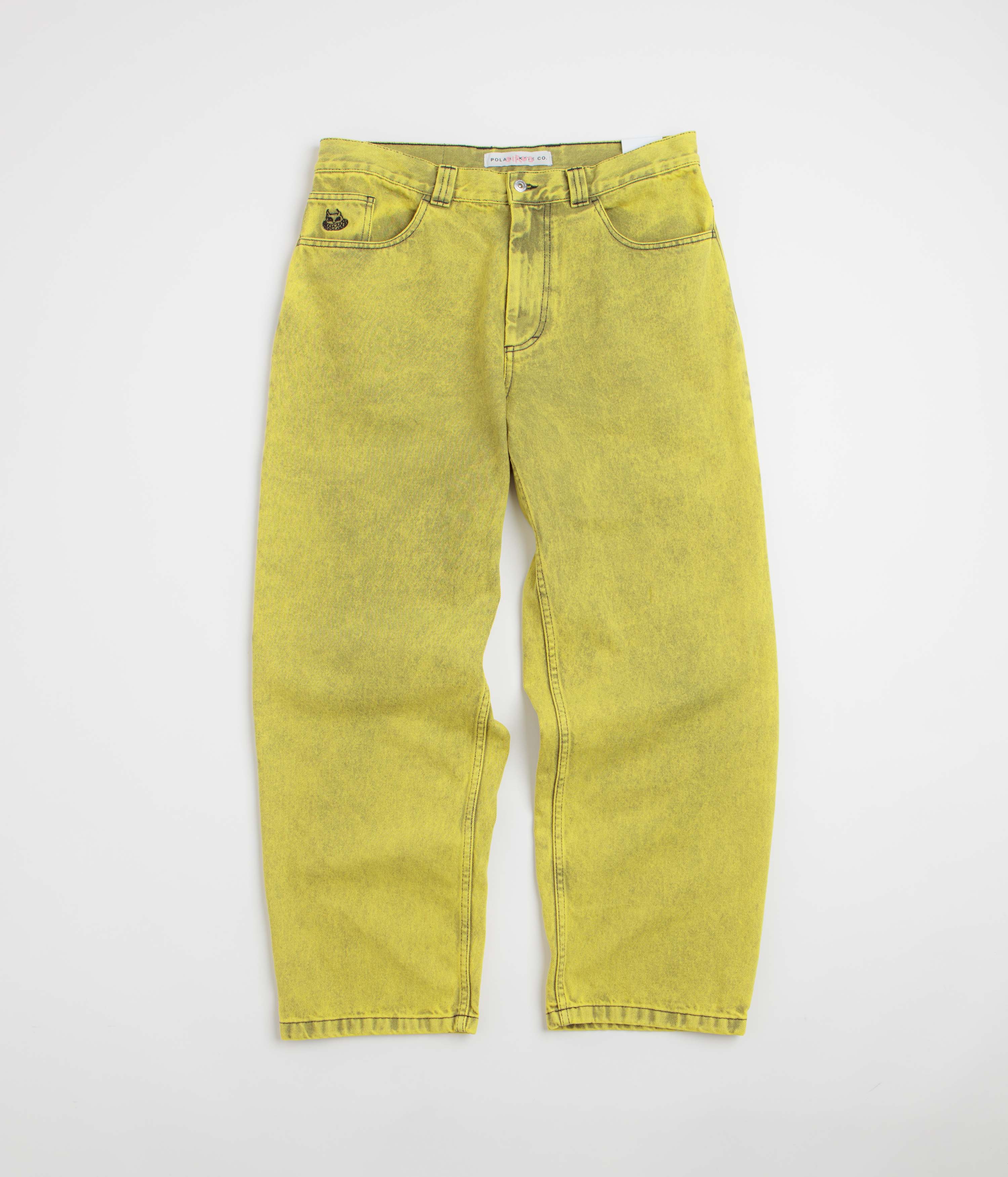 Polar Big Boy Jeans - Lemon Black / Demon Child