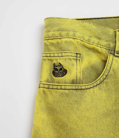 Polar Big Boy Jeans - Lemon Black / Demon Child