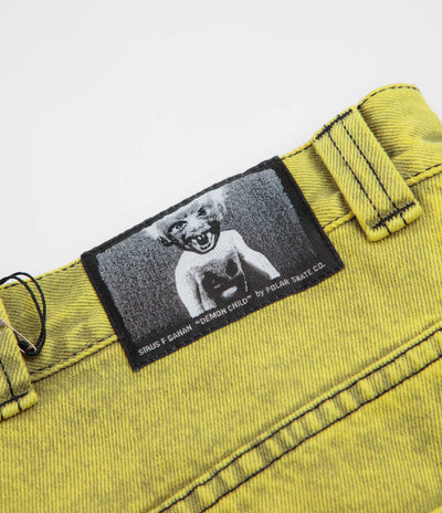 Polar Big Boy Jeans - Lemon Black / Demon Child