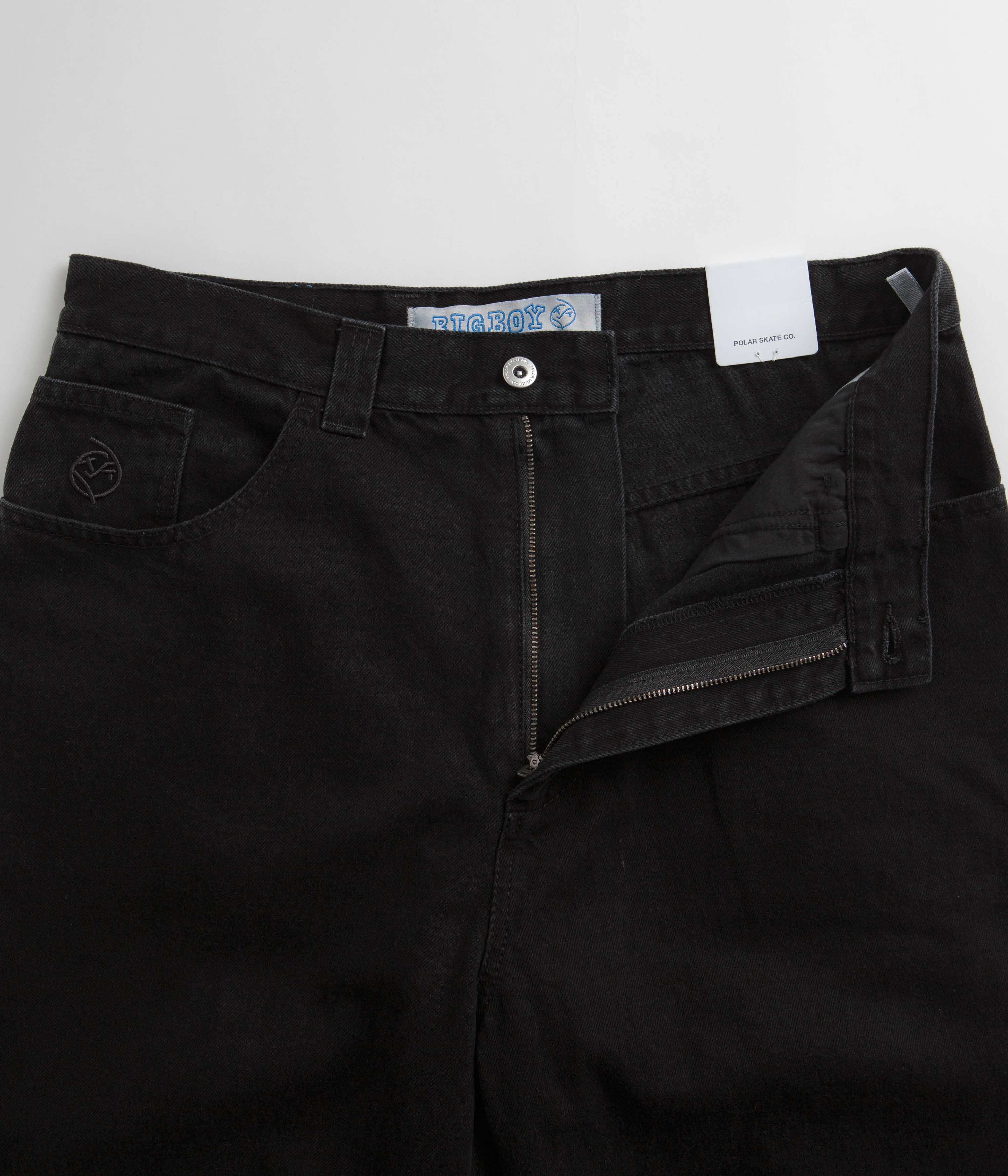 Polar Big Boy Jeans Pitch Black Flatspot