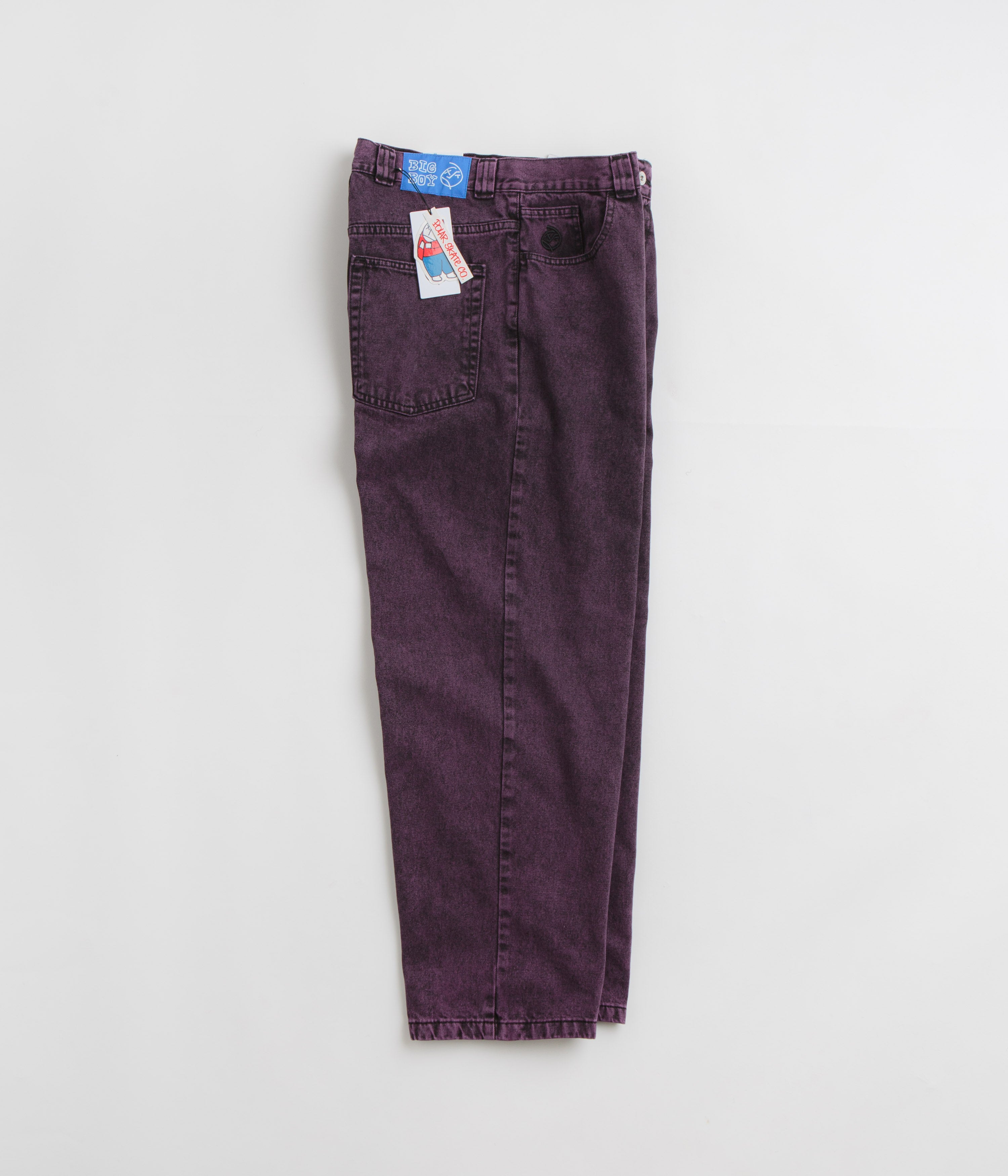 Polar Big Boy Jeans Purple Black Flatspot