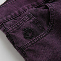 Polar Big Boy Jeans - Purple Black | Flatspot