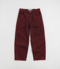 Polar Big Boy Jeans in Red Black