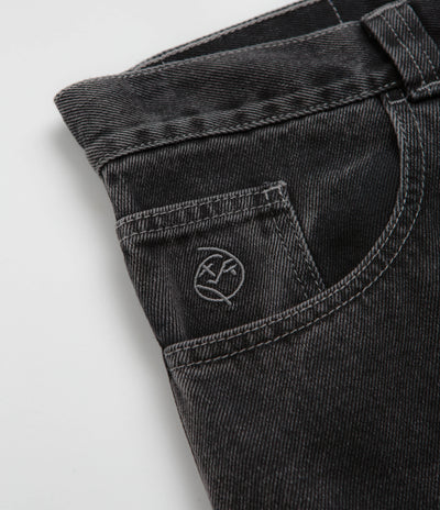 Polar Big Boy Jeans in Silver Black
