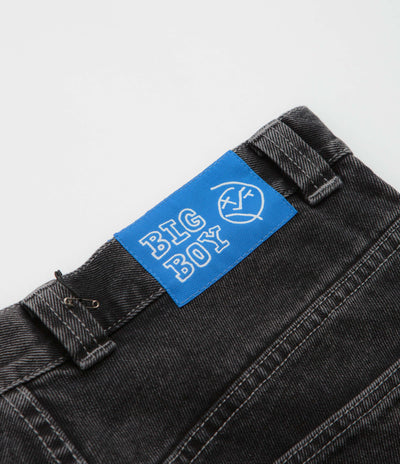 Polar Big Boy Jeans in Silver Black
