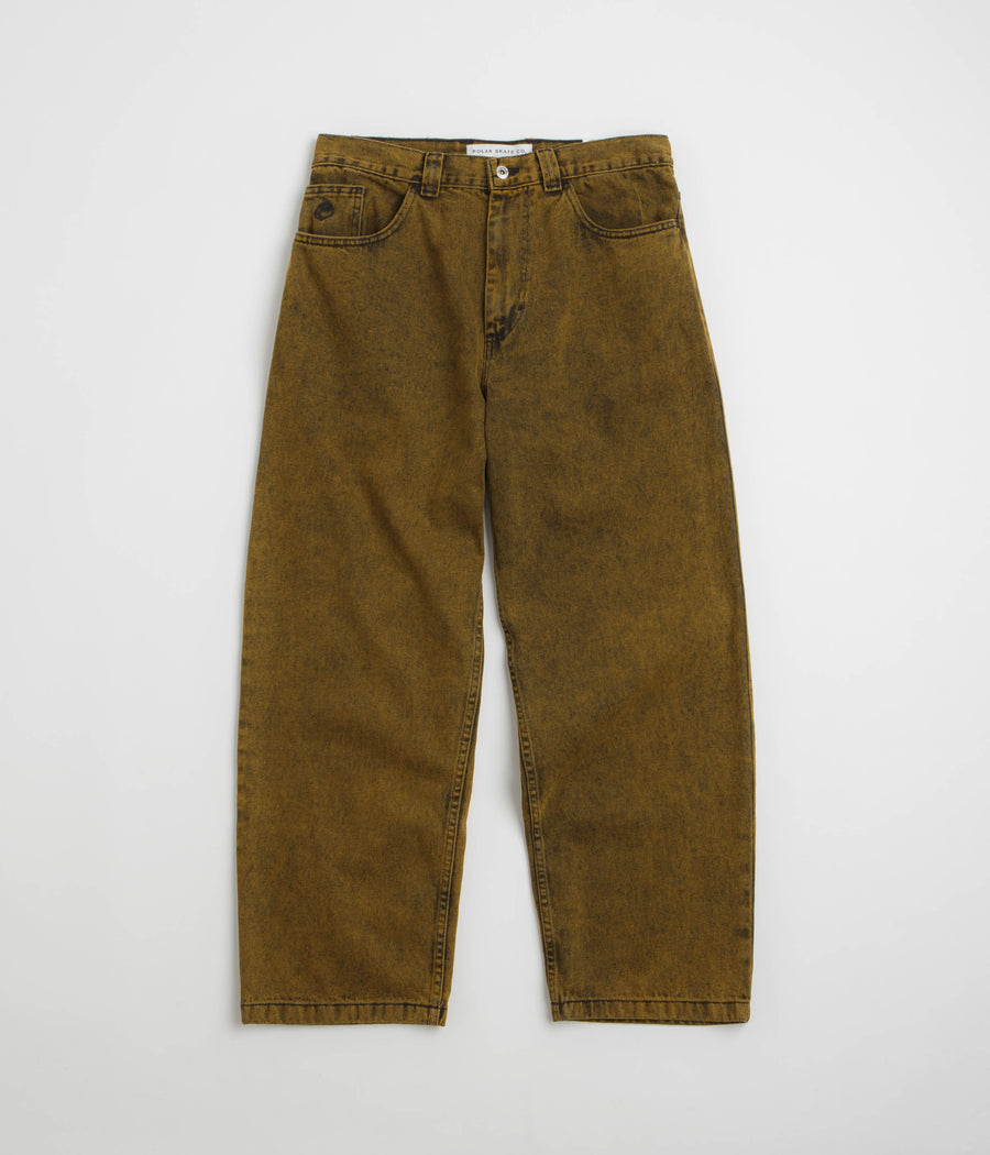 Polar Big Boy Jeans in Yellow Black and Black