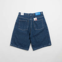 Polar Big Boy Shorts - Dark Blue / White Stitching thumbnail