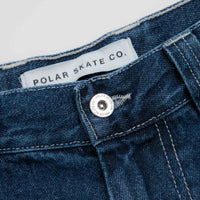 Polar Big Boy Shorts - Dark Blue / White Stitching thumbnail