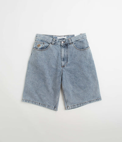 Polar Big Boy Shorts in Heavy Washed Blue