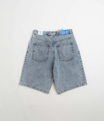 Polar Big Boy Shorts in Heavy Washed Blue