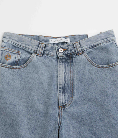 Polar Big Boy Shorts in Heavy Washed Blue