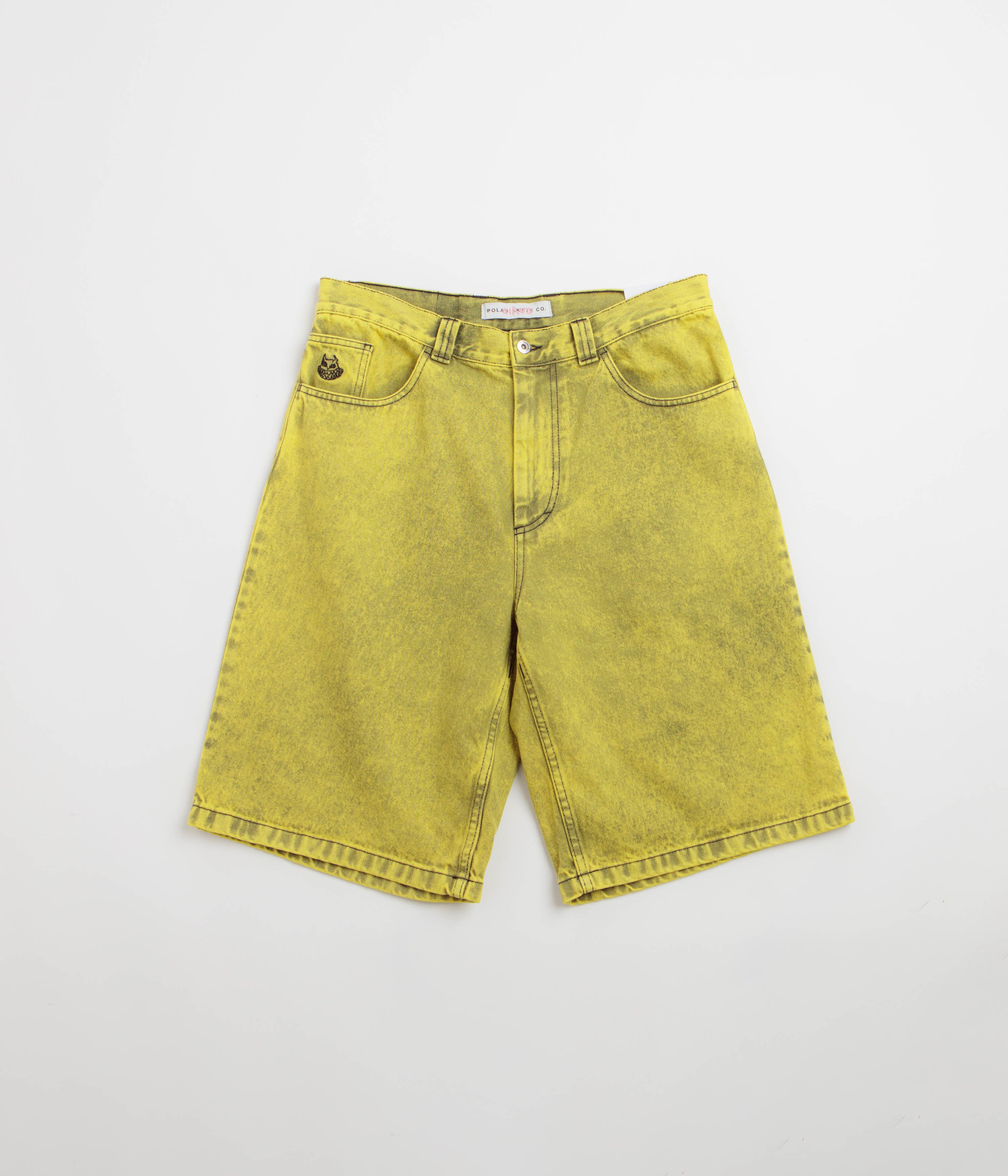 Polar Big Boy Shorts - Lemon Black / Angel Child