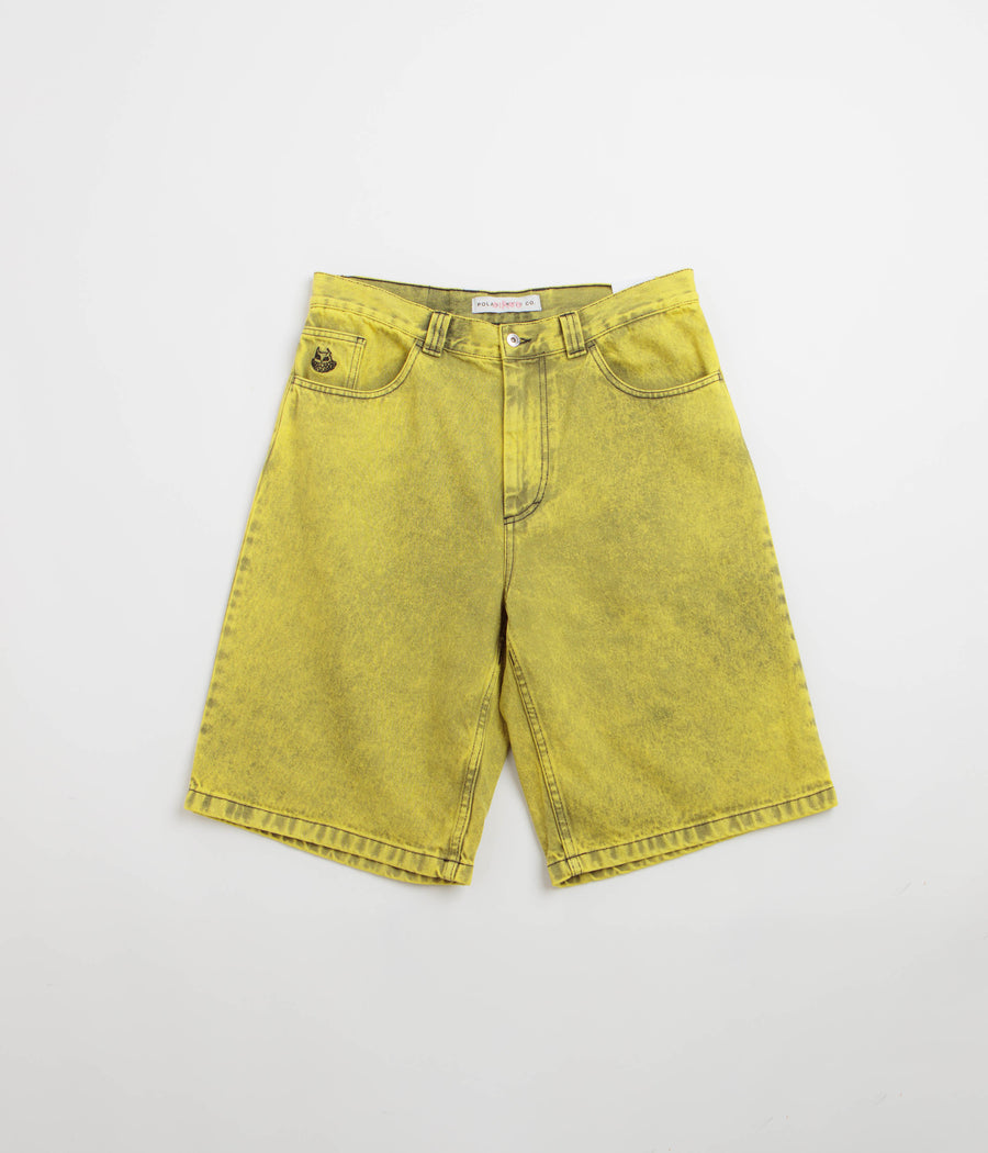 Polar Big Boy Shorts - Lemon Black / Angel Child