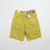 Polar Big Boy Shorts - Lemon Black / Angel Child thumbnail