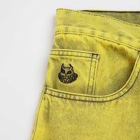 Polar Big Boy Shorts - Lemon Black / Angel Child thumbnail