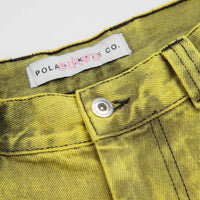 Polar Big Boy Shorts - Lemon Black / Angel Child thumbnail