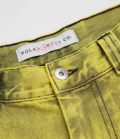 Polar Big Boy Shorts - Lemon Black / Angel Child