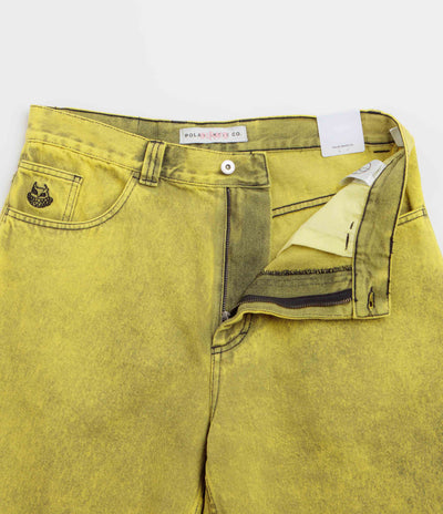 Polar Big Boy Shorts - Lemon Black / Angel Child