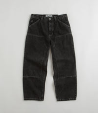 Polar Big Boy Work Pants in Silver Black