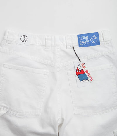 Polar Big Boy Work Pants in White