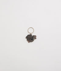 Polar Braces Key Chain in Silver and Black