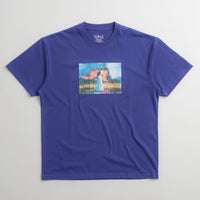 Polar Burning World T-Shirt in Purple thumbnail