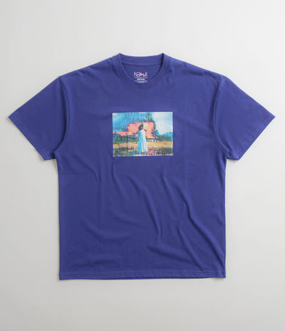 Polar Burning World T-Shirt in Purple
