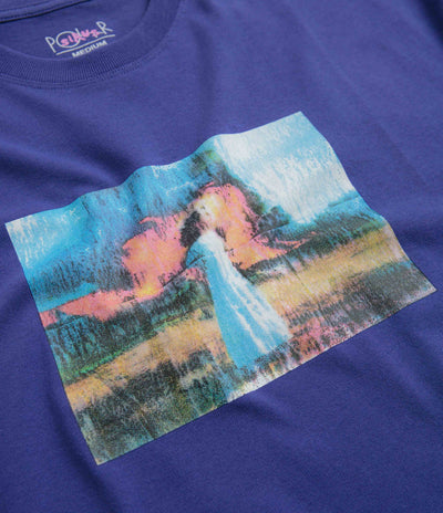 Polar Burning World T-Shirt in Purple