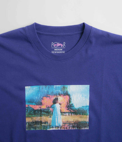Polar Burning World T-Shirt in Purple