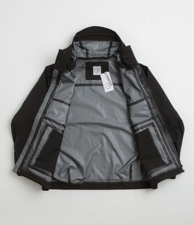 Polar Cargo Shell Jacket in Black