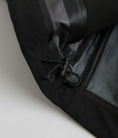 Polar Cargo Shell Jacket in Black