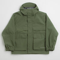 Polar Cargo Shell Jacket in Moss Green thumbnail