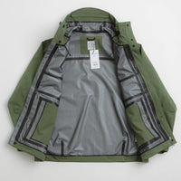 Polar Cargo Shell Jacket in Moss Green thumbnail