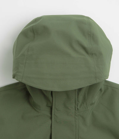 Polar Cargo Shell Jacket in Moss Green