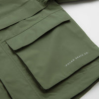 Polar Cargo Shell Jacket in Moss Green thumbnail