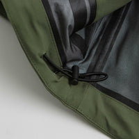 Polar Cargo Shell Jacket in Moss Green thumbnail