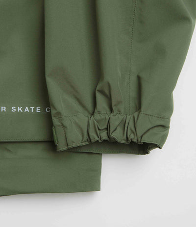 Polar Cargo Shell Jacket in Moss Green
