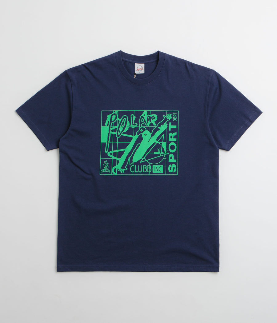 Polar Clubb Inc T-Shirt in Dark Blue