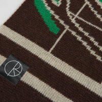 Polar Clubb Inc Team Scarf - Brown thumbnail