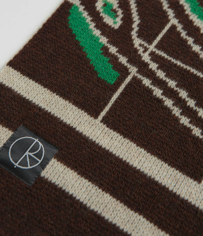 Polar Clubb Inc Team Scarf - Brown