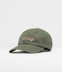Polar College Logo Sai Cap in Army Green