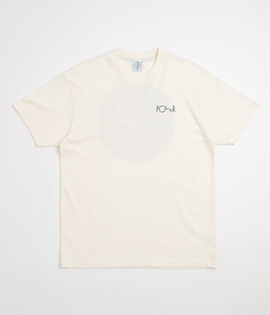 Polar Contrast Fill Logo T-Shirt - Ivory / Black
